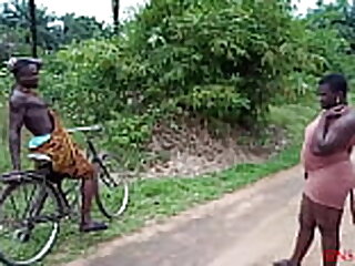 PUBLIC SEX WITH African Gift